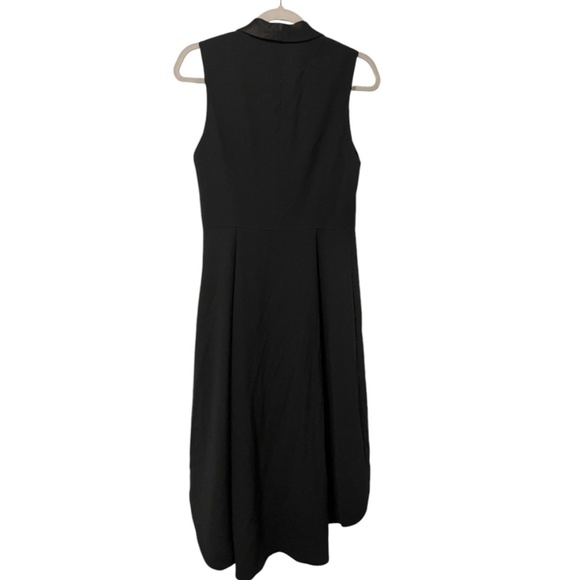 ALICE + OLIVIA Employed Black Vest Tuxedo Topper Jacket - Picture 5 of 7